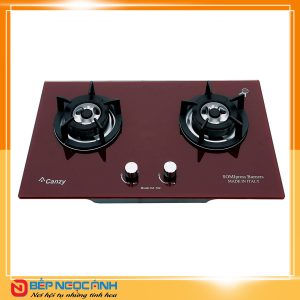 Bếp gas âm 2 lò CANZY CZ 102 ĐỎ