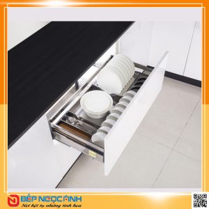 Giá bát đĩa inox hộp gắn cánh EU132900 – Eurogold