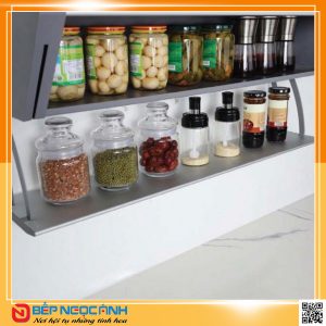 Giá gia vị lắp đặt hệ tủ trên EV2180 – Eurogold