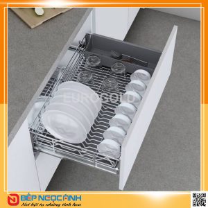 Giá xoong nồi, bát đĩa inox 304 nan Oval EPV6070 – Eurogold