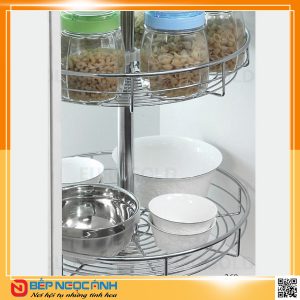 Mâm xoay inox nan mở toàn phần – 360º TR360A – Eurogold