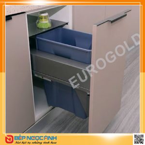 Thùng rác âm tủ EA400 – Eurogold