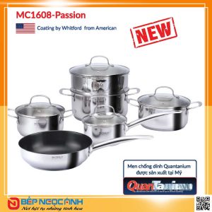 BỘ NỒI INOX EUROSUN MC1608-Passion