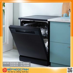 Texgio Dishwasher TGF3815B – 15 Bộ Tự Động Hé Cửa