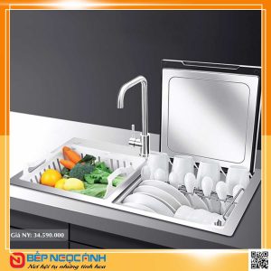 MÁY RỬA CHÉN BÁT TEXGIO TGUS06HA ĐA NĂNG 6 BỘ – SẤY KHÍ NÓNG PTC