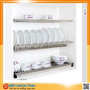 Giá bát cố định 3 tầng chữ V Kit Plus DK12A.60