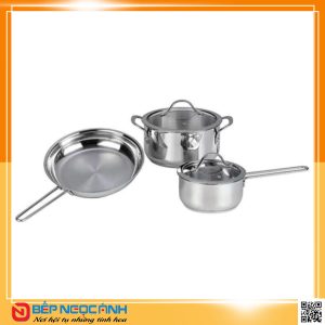 Bộ nồi KAFF Inox 304 cao cấp 3 món KF - ST05304